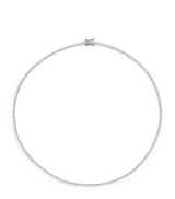 Harrods Harrods White Gold and Diamond Tennis Necklace Fine Jewellery (5.25ct)- Buy online at McGrocer