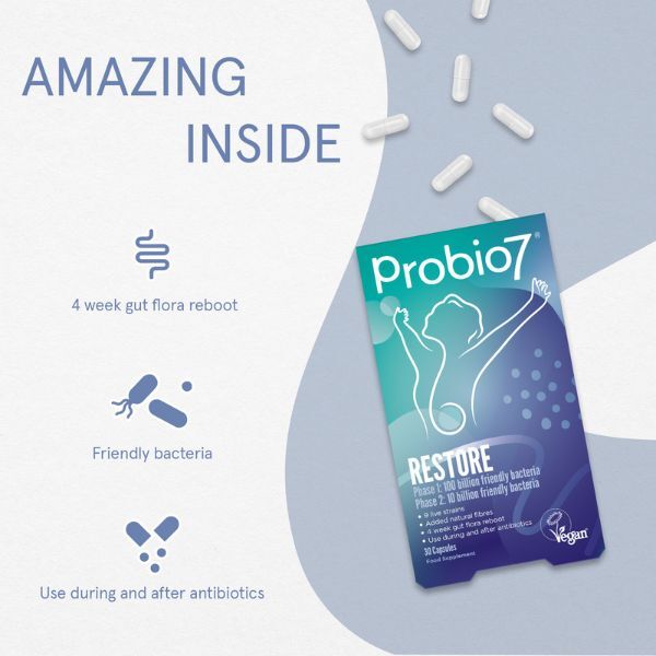 Probio7 Restore probiotic 30 capsules, UK version