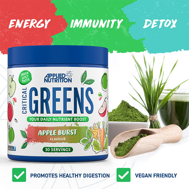 Applied Nutrition Critical Greens Powder 150g - British product