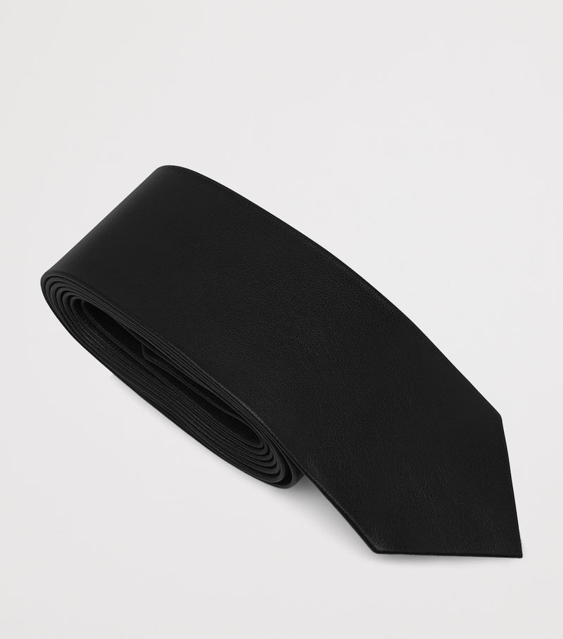 Tom Ford lamb leather tie (British brand)