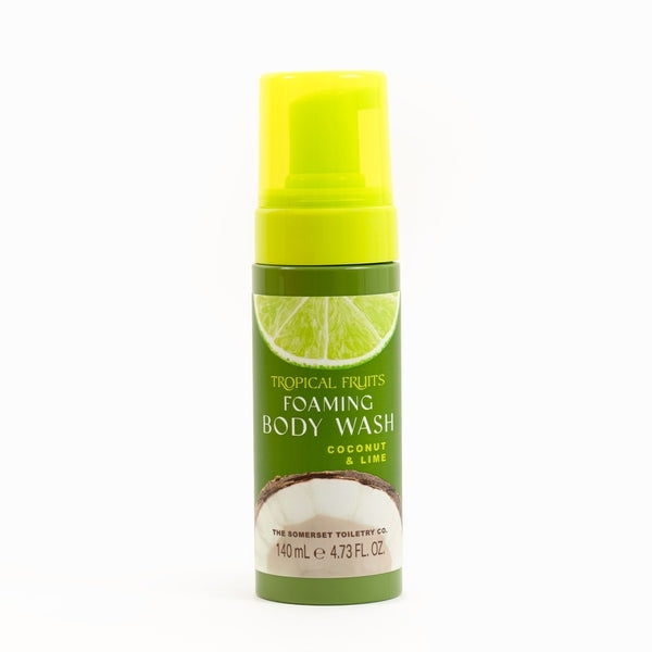 Tropical Fruits foaming body wash Coconut and Lime 140ml (British brand)