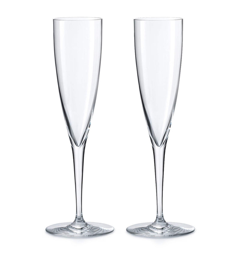 Baccarat Dom Perignon crystal flutes 150ml - British product