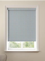 Next Blue Gingham Made To Measure Roller Blind- Buy online at McGrocer