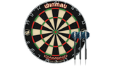 Winmau Diamond Plus dartboard set 45cm with darts, imported from the UK