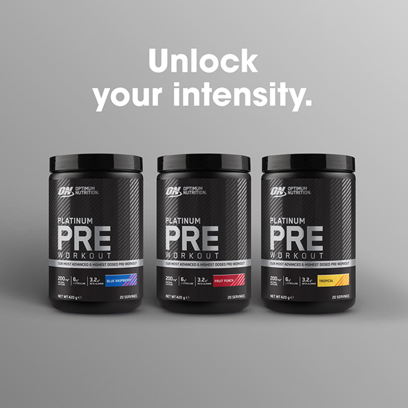 Optimum Nutrition pre-workout powder Fruit Punch 420g (British brand)