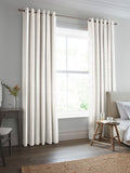 Laura Ashley curtains dove grey candy stripe, UK version