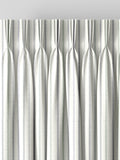 Laura Ashley curtains dove grey candy stripe, UK version