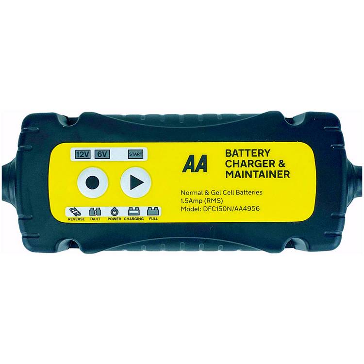 AA smart trickle car battery charger 6V12V (British brand)