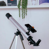 Star Finding Telescope 50mm with tripod and smartphone mount - British product