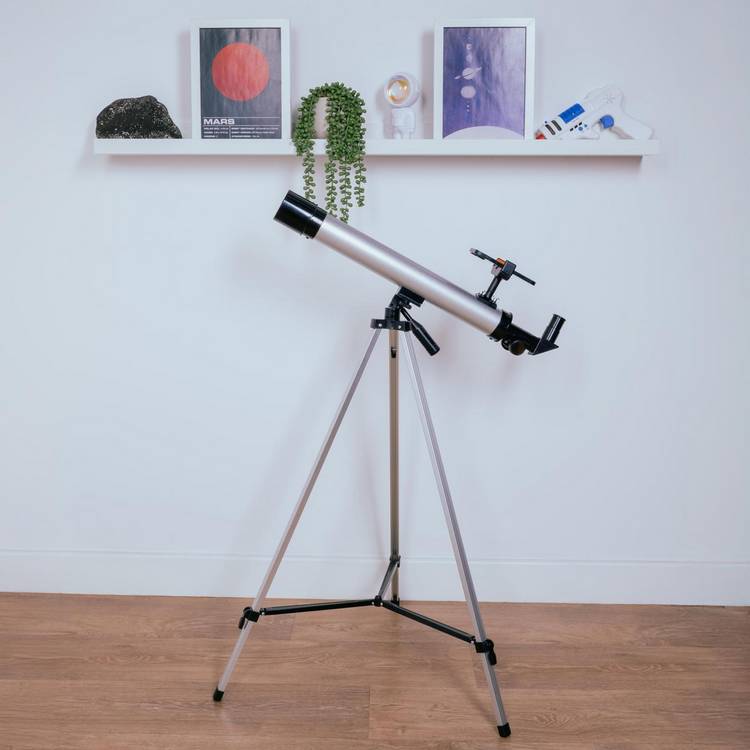 Star Finding Telescope 50mm with tripod and smartphone mount - British product