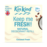 Holland & Barrett KinKind Keep me FRESH! Coconut Fresh Natural Deodorant Refill- Buy online at McGrocer