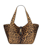 Saint Laurent Leopard Bea tote bag - British product
