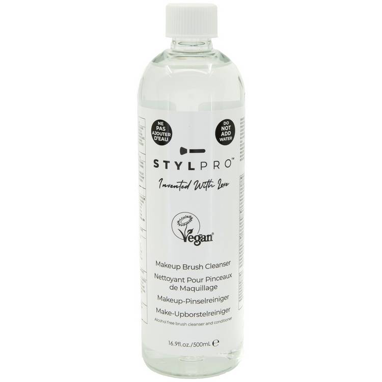 STYLPRO makeup brush cleanser solution 500ml - British product