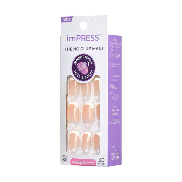 Kiss Press-On Nails French Manicure 30 piece, UK version