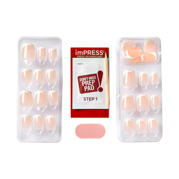 Kiss Press-On Nails French Manicure 30 piece, UK version
