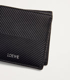 LOEWE textured calfskin bifold wallet eight card slots - British product