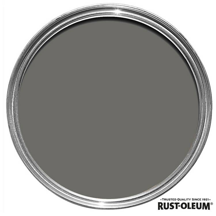 Rust-Oleum chalky furniture paint Anthracite 750ml - British product