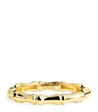 Anita Ko yellow gold bamboo ring (British brand)