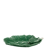 Harrods Bordallo Pinheiro Cabbage Platter with Bowl Earthenware Serving Set 28cm- Buy online at McGrocer