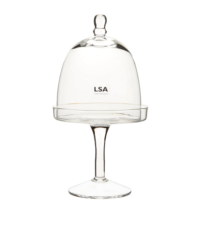 LSA International serving stand with dome, UK version
