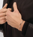 Bvlgari B.zero1 rose gold bangle - British product