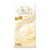 ASDA Lindt Lindor White Chocolate Bar 100g- Buy online at McGrocer