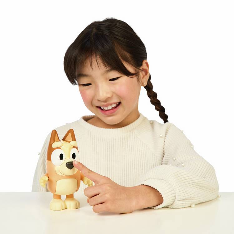 Bluey Bingo talking figure toy 15.2cm (British brand)