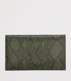 Saint Laurent large envelope Cassandre pouch python skin - British product