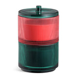 Habitat multiwick scented candle set in red and green glass, UK version