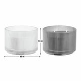 Habitat multiwick scented candle set in red and green glass, UK version