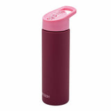 Smash water bottle burgundy sipper cap 750ml, UK version