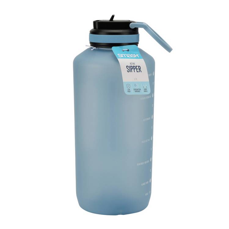 Smash Active Water Bottle 1.7L blue (British brand)