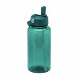 Smash teal water bottle with sipper straw cap 800ml - British product