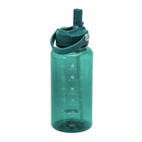 Smash teal water bottle with sipper straw cap 800ml - British product
