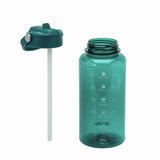 Smash teal water bottle with sipper straw cap 800ml - British product