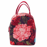 Smash floral print tote insulated lunch bag, imported from the UK