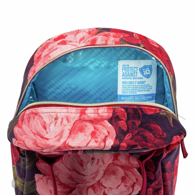 Smash floral print tote insulated lunch bag, imported from the UK