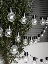 Next Black 40 Warm White LED Outdoor Festoon Line Lights, 9.8m- Buy online at McGrocer