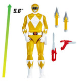 Mighty Morphin Power Rangers Yellow Action Figure 23cm, imported from the UK