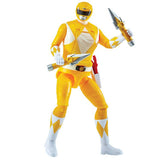 Mighty Morphin Power Rangers Yellow Action Figure 23cm, imported from the UK