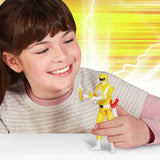 Mighty Morphin Power Rangers Yellow Action Figure 23cm, imported from the UK