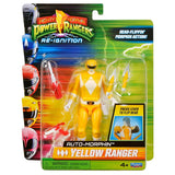 Mighty Morphin Power Rangers Yellow Action Figure 23cm, imported from the UK