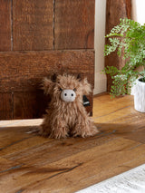 Next Brown Hamish Highland Cow Soft Toy Doorstop- Buy online at McGrocer