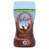 ASDA Options Instant Belgian Hot Chocolate Powder Mix 220g- Buy online at McGrocer