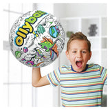 Ollyball Colourable Play Ball 20.5cm, imported from the UK