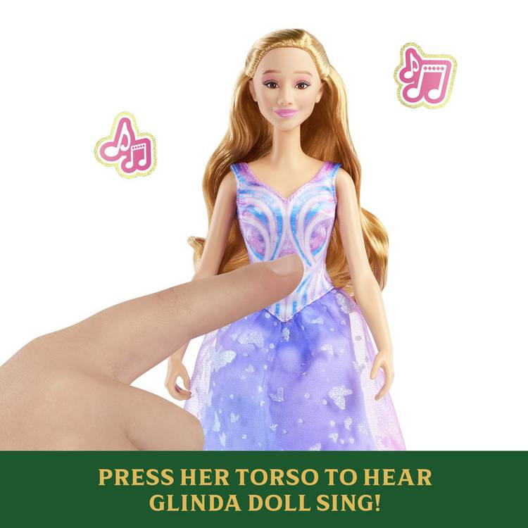 Wicked singing Glinda collectable doll, UK version