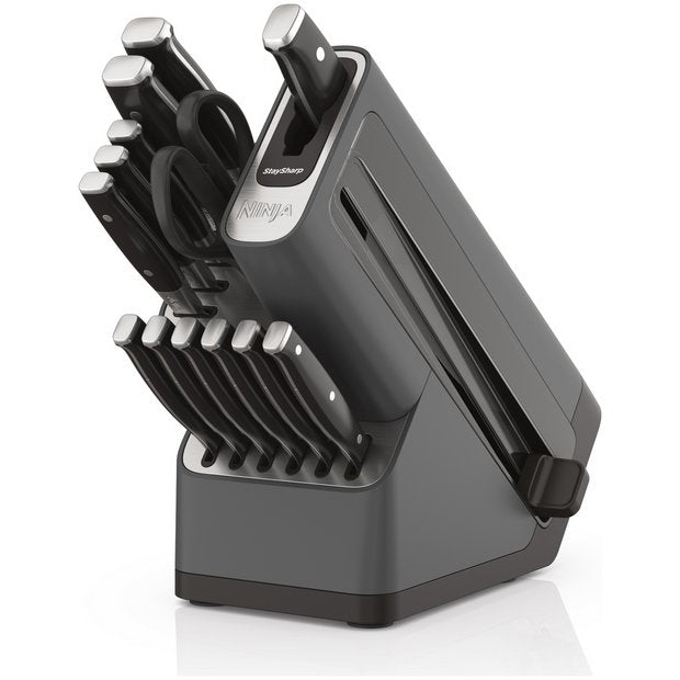 Ninja Stay Sharp knife block set 14 piece - British product