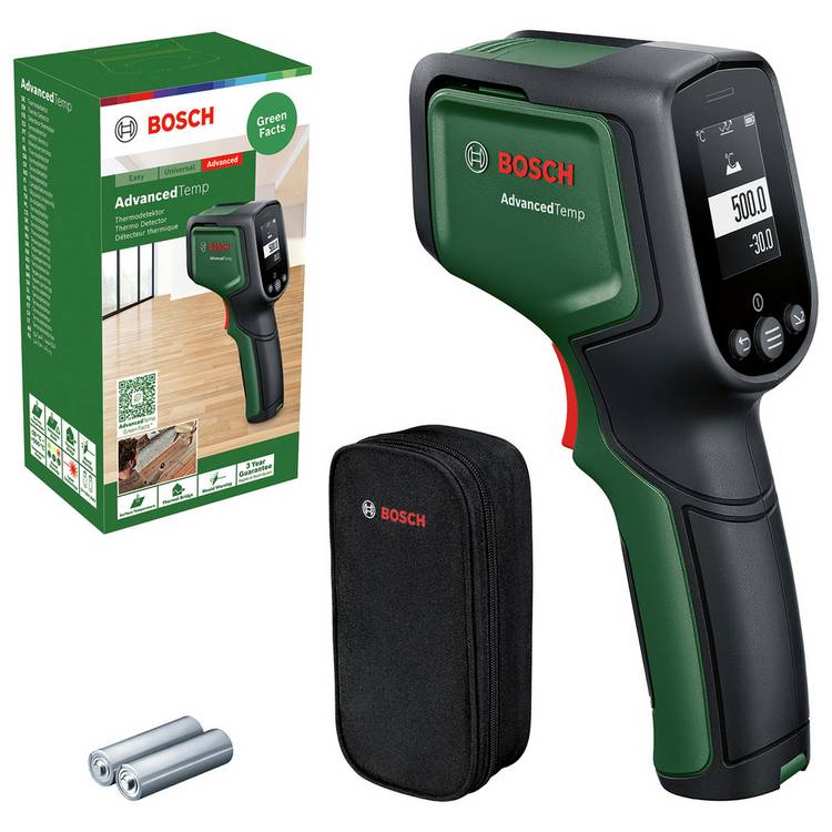 Bosch AdvancedTemp infrared thermometer, imported from the UK