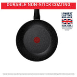 Tefal Stone Force aluminium wok pan 28cm - British product