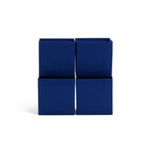 Habitat blue canvas storage boxes set of 4 (British brand)